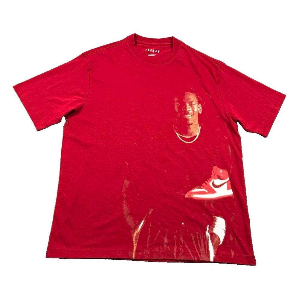 Jordan Michael Jordan Graphic Tee Men's L Team Red NWT